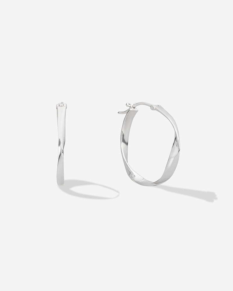 Tide Hoop - Silver