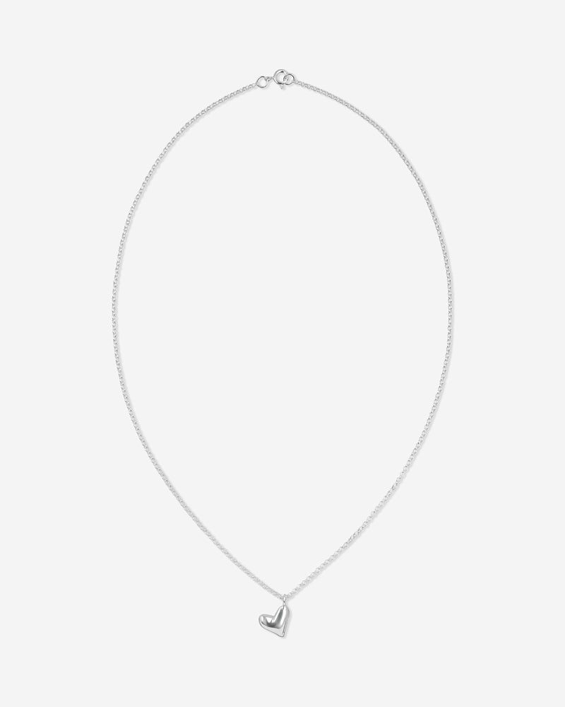 Heart Necklace - Silver