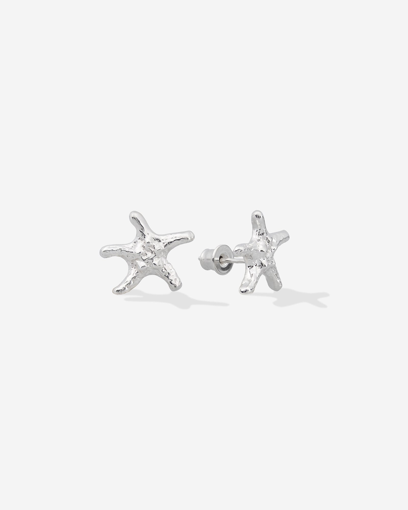 Sea Star Earrings - Silber