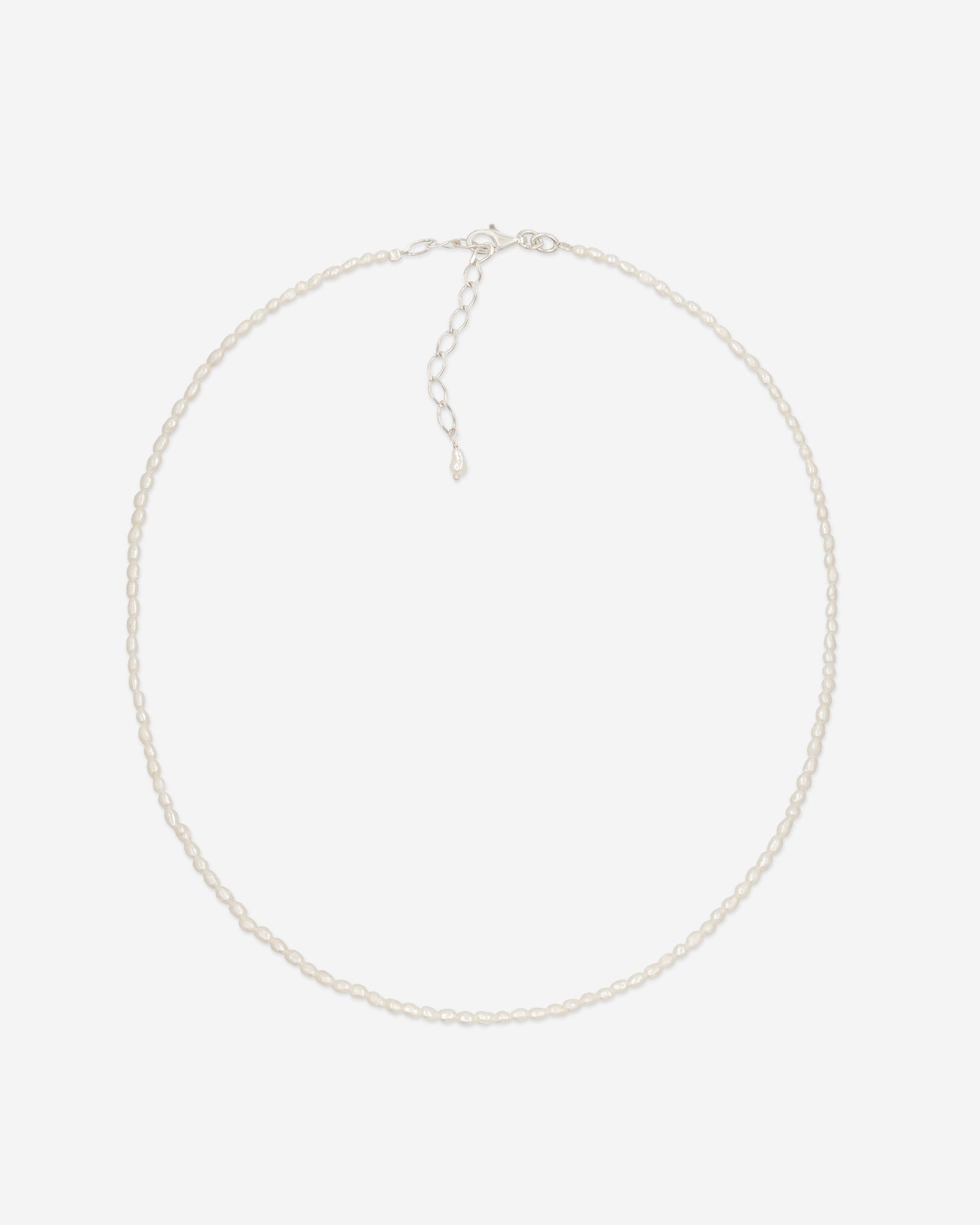 Pearl Naked Cute Choker in pearls, for COLD SKIN.