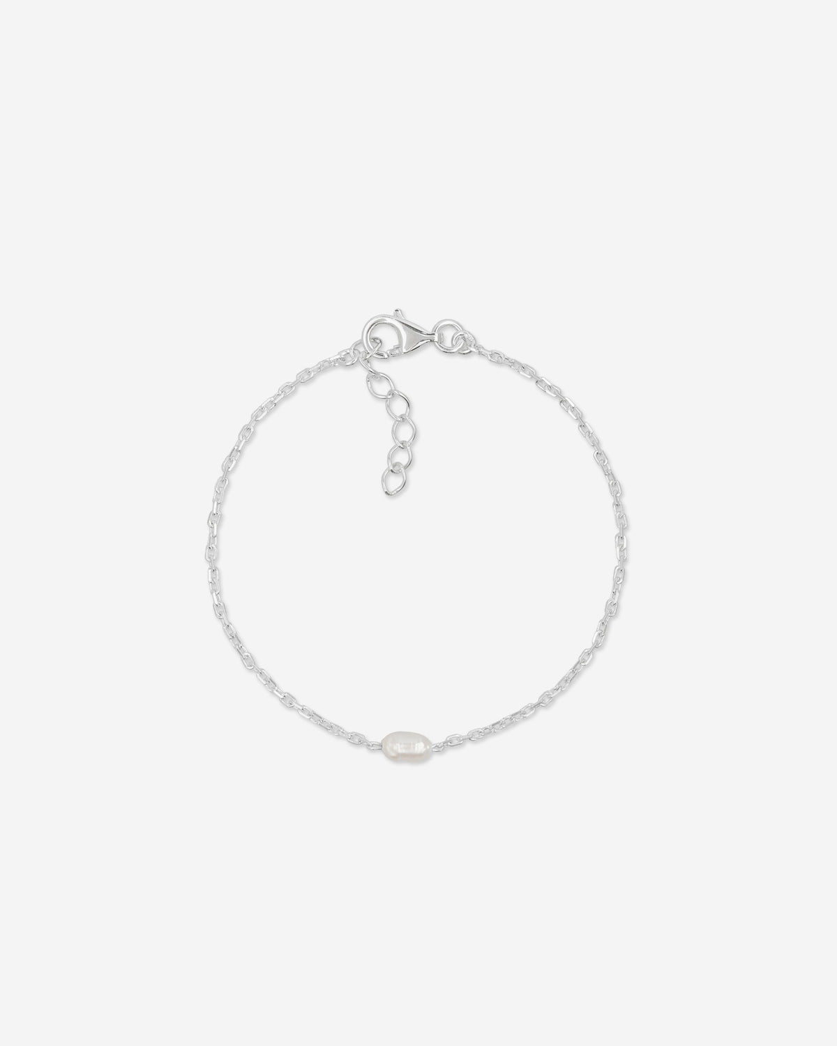 Seaster One Pearl Bracelet in silver with pearl, for COLD SKIN.