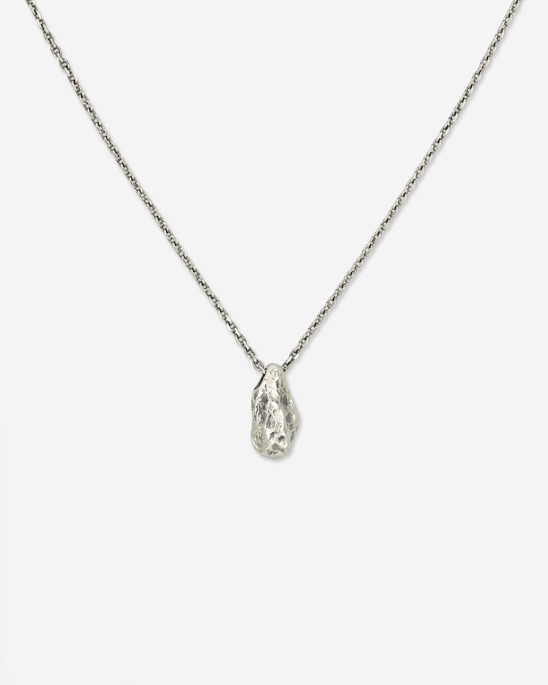 The Stone Necklace - Silver