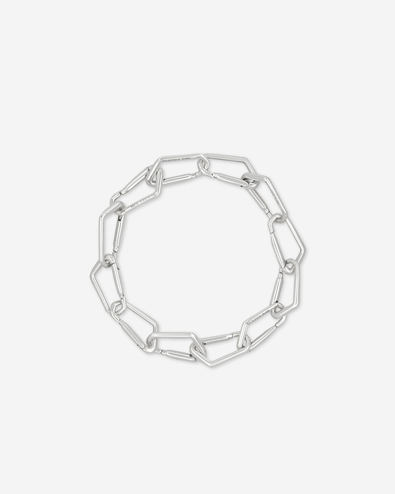 Karabiner #2 Mini-Armband - Silber