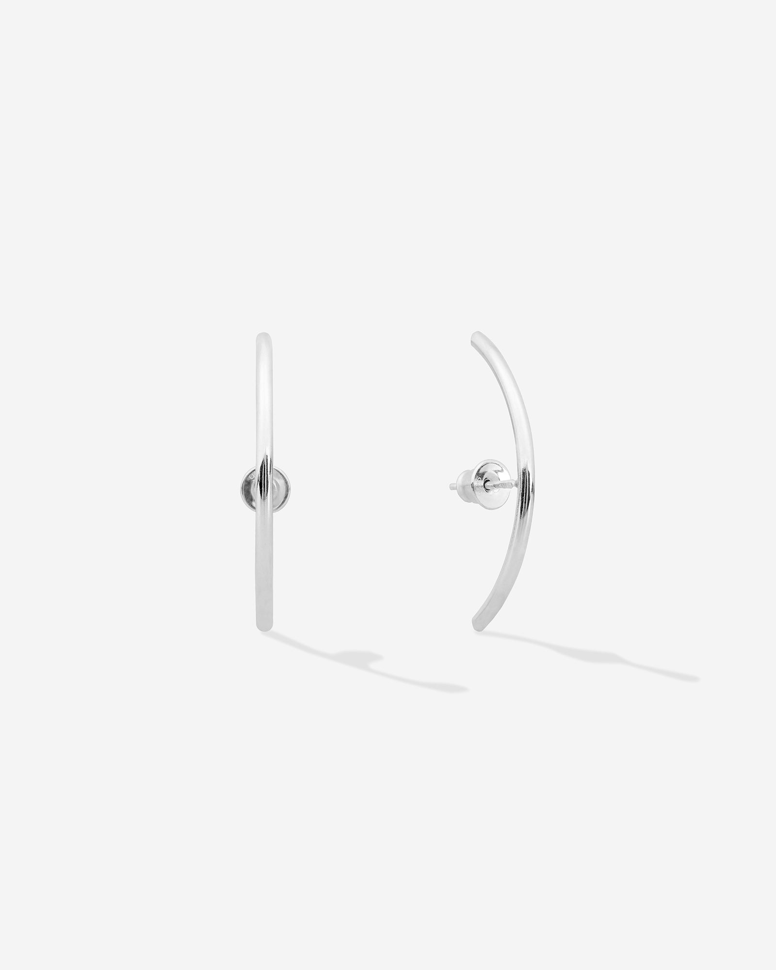 Radius Earrings - Silber