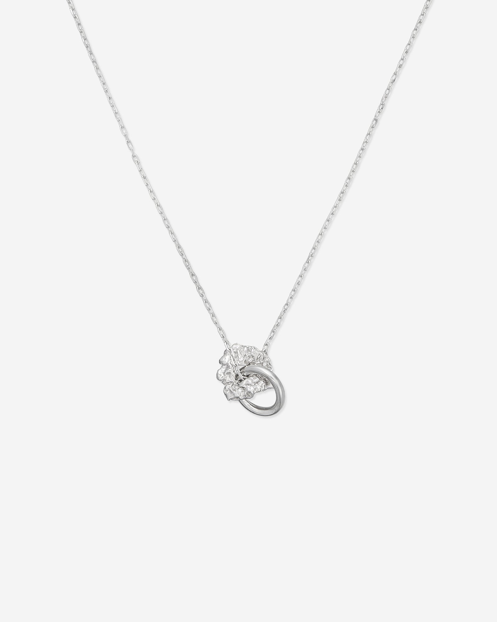 Forever Raw Necklace - Silber