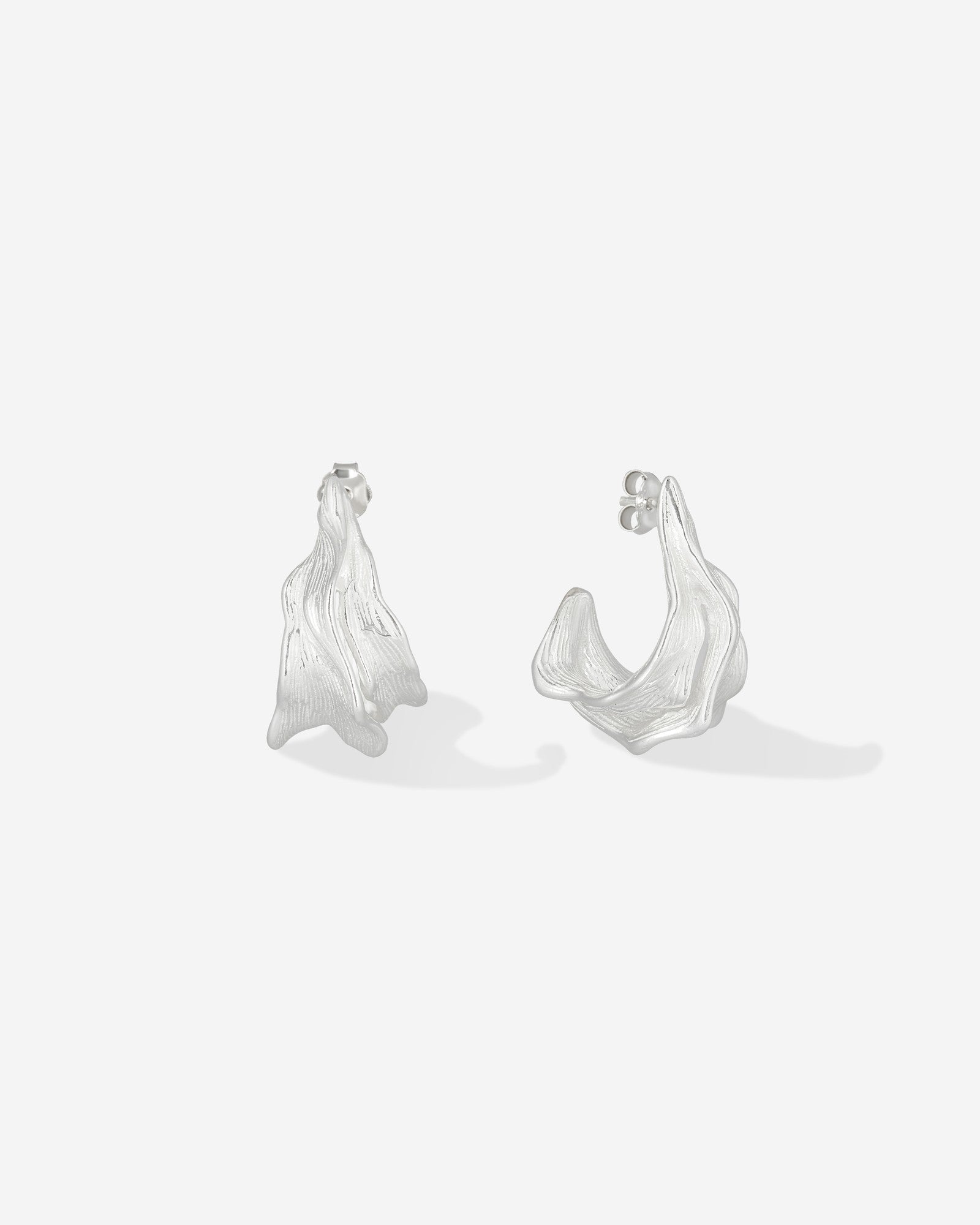 Baixa Iza Earrings in silver.