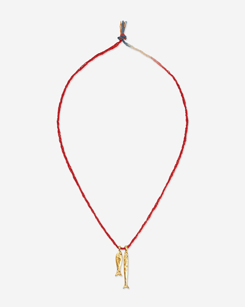 Éclis Asho Fish Amulet in gold