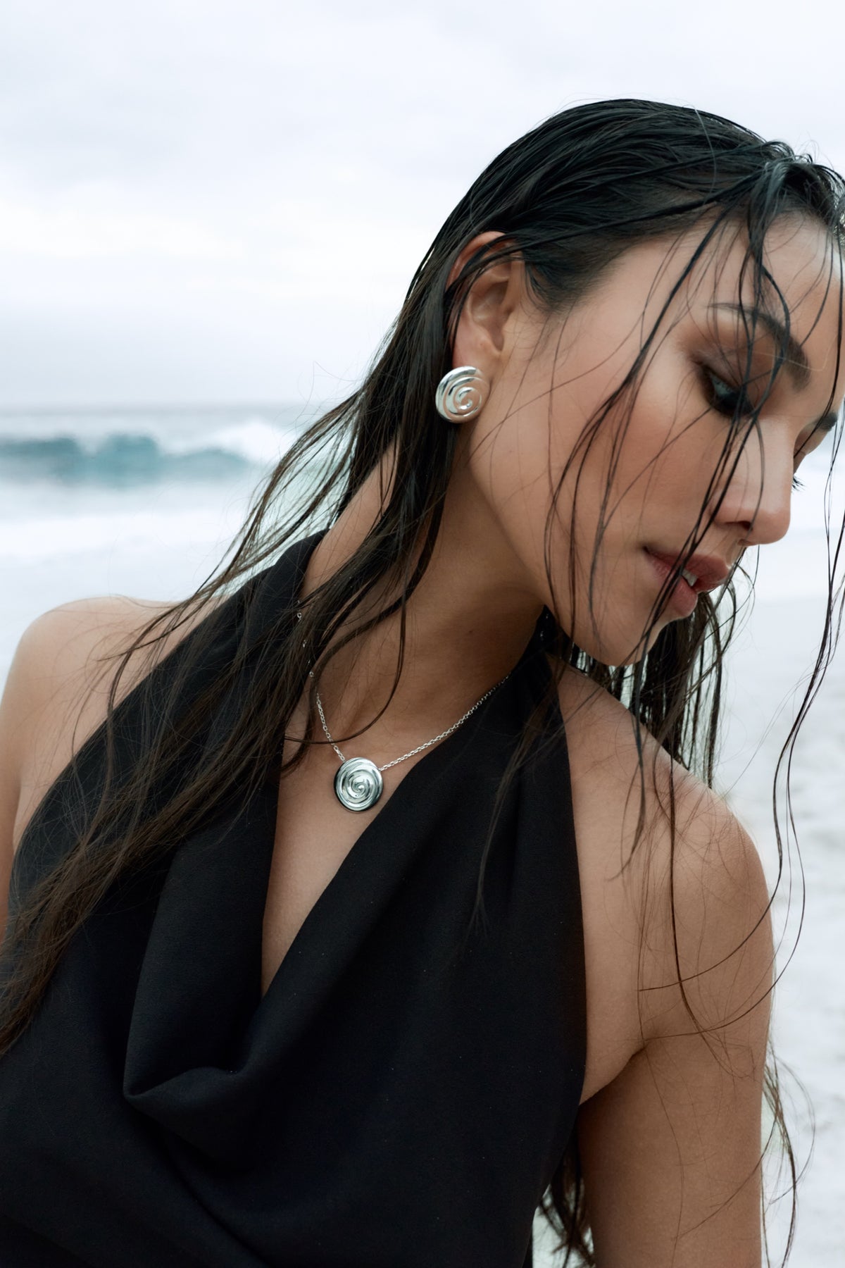 Uzu Mid Necklace - Plata