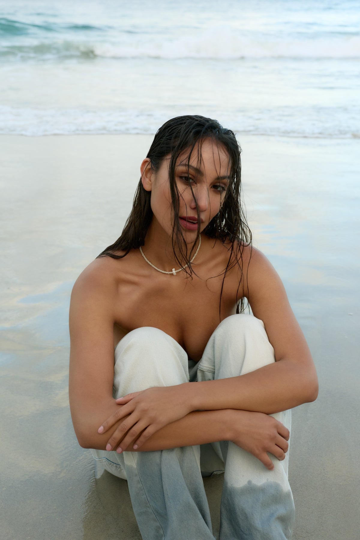 Reef Pearl Choker - Argent