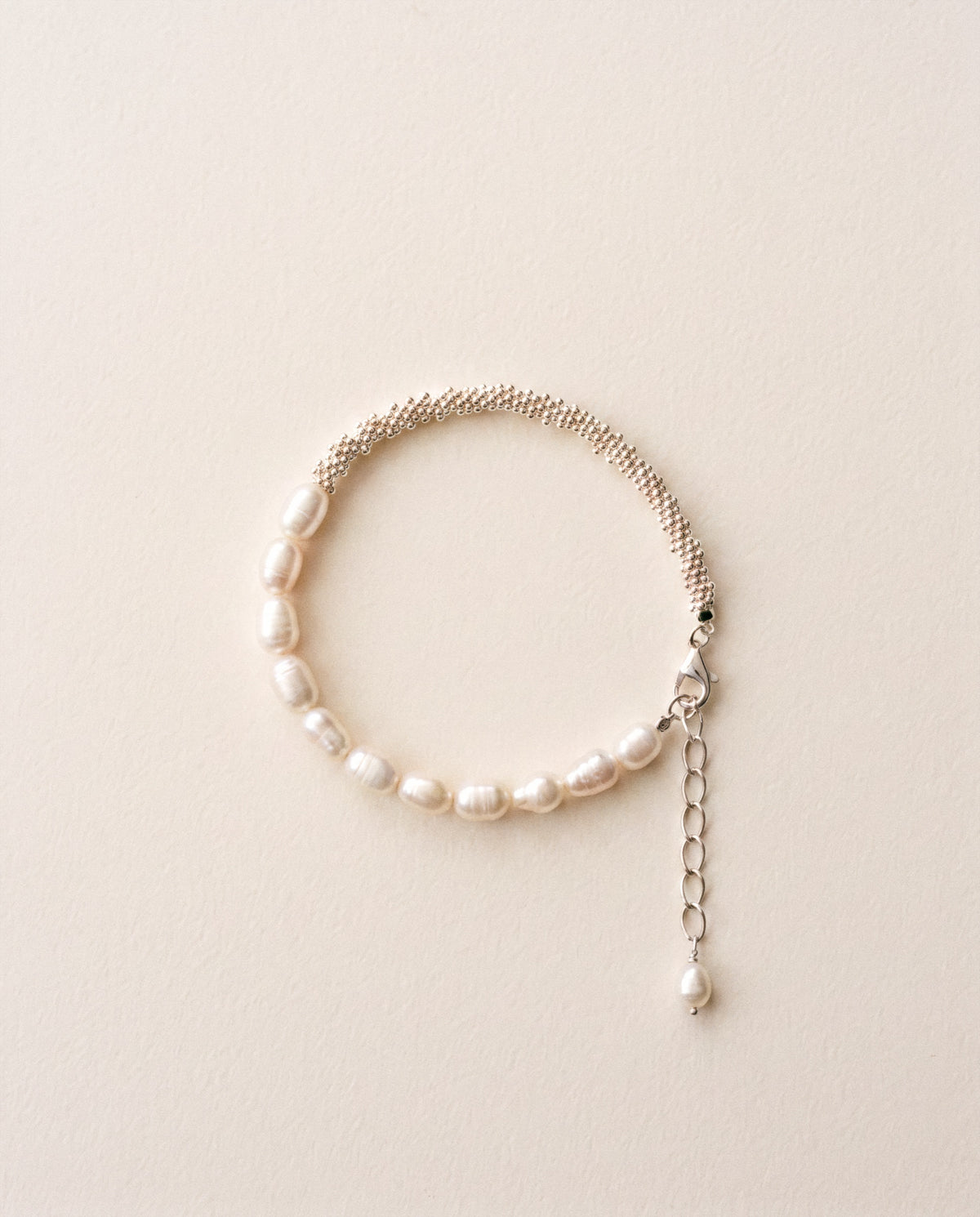 Calypso Bracelet - Plata & Perla