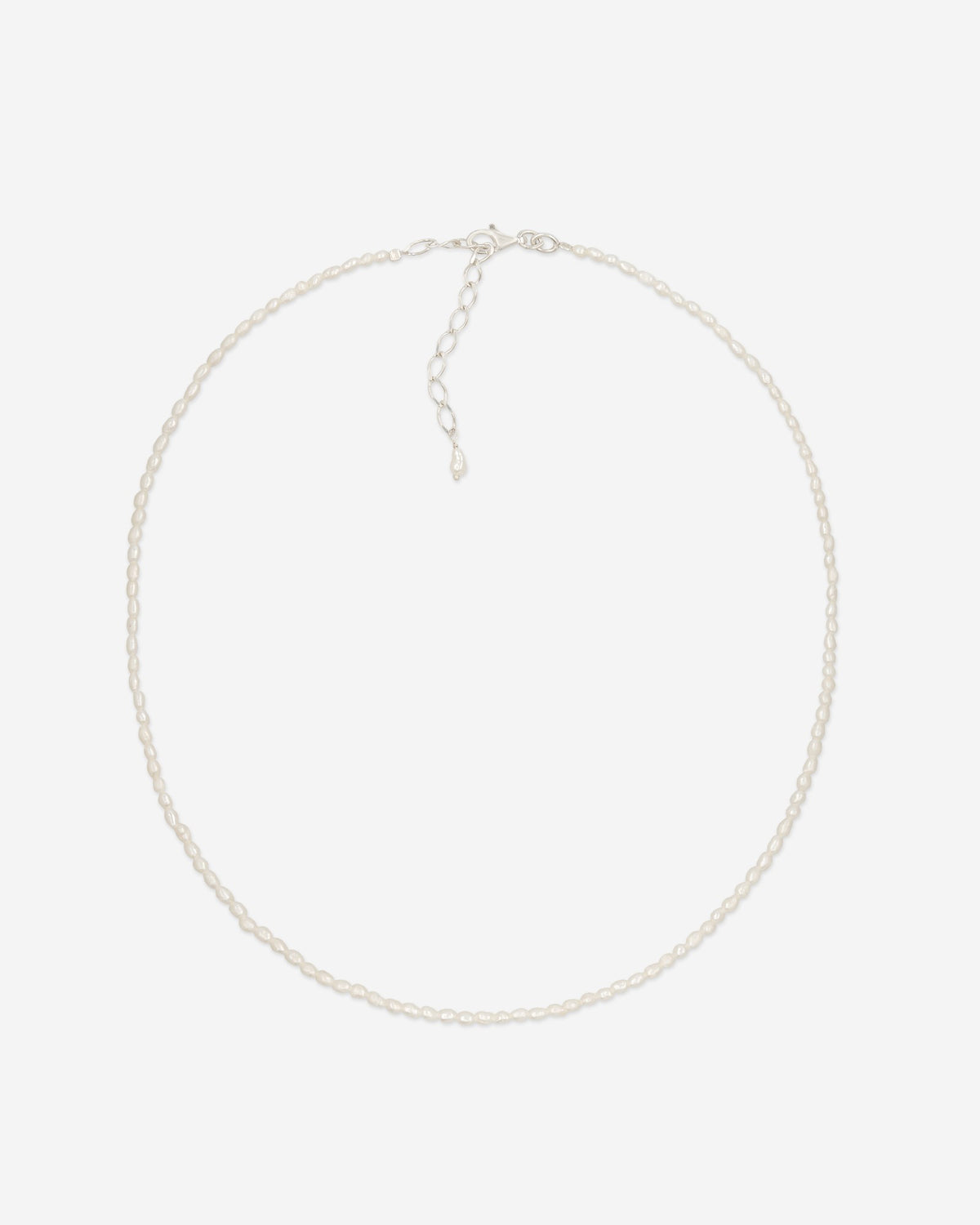 Pearl Naked Cute Choker in pearls, for COLD SKIN.