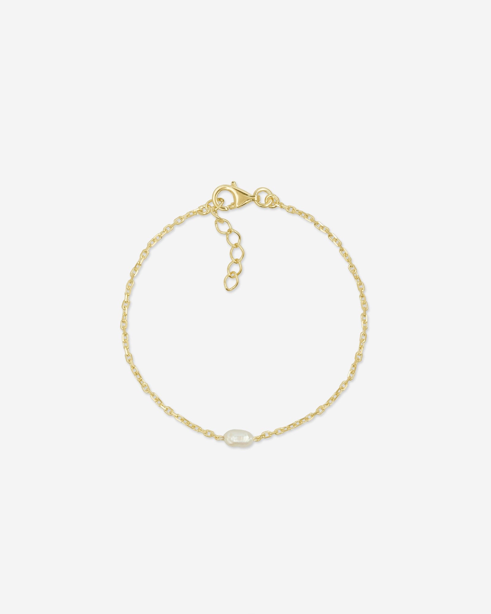 Seaster One Pearl Bracelet in gold with pearl, for COLD SKIN.